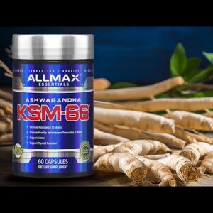 Allmax Ashwagandha KSM66 300 mg 60 Veggie Caps