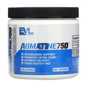 EVLution Nutrition Agmatine Nitric Oxide 750 Mg 100 Servis