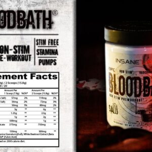 Insane Labz SAW Bloodbath Preworkout