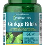 Puritan's Pride Ginkgo Biloba 60 mg 120 Caps