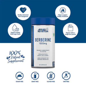 Applied Nutrition Berberine capsules 1000mg x 60 Caps