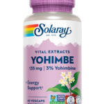 Solaray Yohimbe(Yohimbine) Bark Extract 135mg 60 Caps