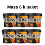 ( 6 li) Avantaj paketi PT GO NUTRITION Mass Gainer 5 kg Kova Çilek 🍓