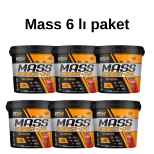 ( 6 li) Avantaj paketi PT GO NUTRITION Mass Gainer 5 kg Kova Çilek 🍓