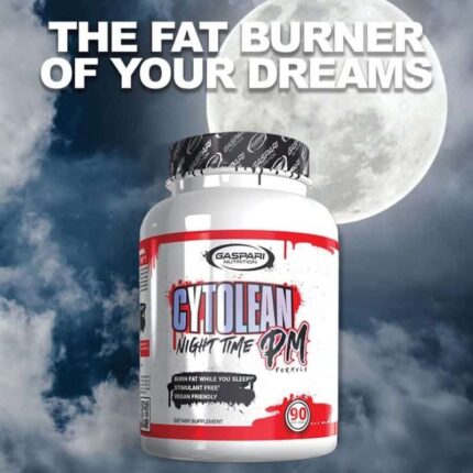 GASPARİ CYTOLEAN – NİGHTTIME PM FAT BURNER GABA+KSM66 ASHWAGANDHA+HTP+MELATONİN 90 Caps