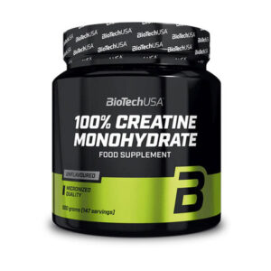 BIOTECH USA 100% Creatine(Kreatin) Monohydrate 500 gram - 147 SERVİS (Amerikan versiyon)