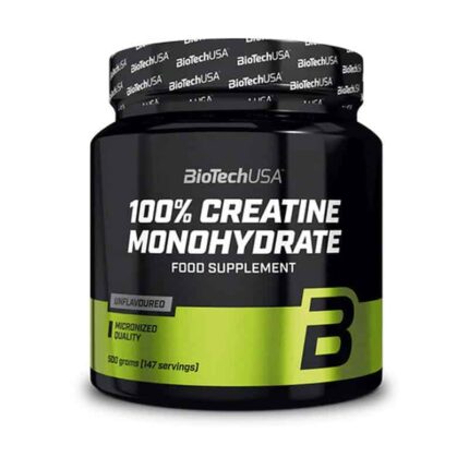 BIOTECH USA 100% Creatine(Kreatin) Monohydrate 500 gram - 147 SERVİS (Amerikan versiyon)
