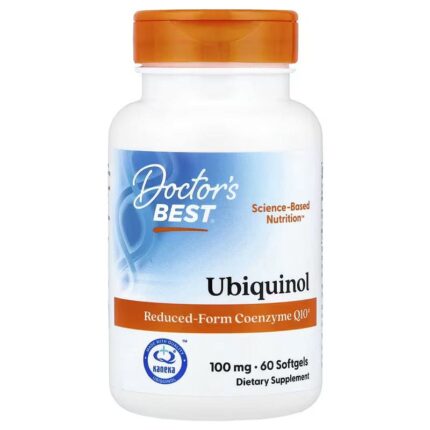 Doctor's Best Ubiquinol Coenzyme Q10 100 mg 60 Softgels