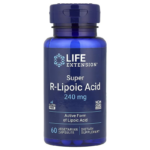 Life Extension Super R-Lipoic Alpha lipoic Acid Antioxidants 60 Caps