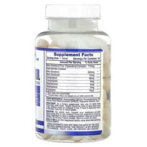 HiTech Pharmaceuticals Beta Sitosterol 500mg 90 Tablet - Görsel 2