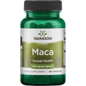 Swanson Maca Greens Superfoods 500 mg 60 Capsul