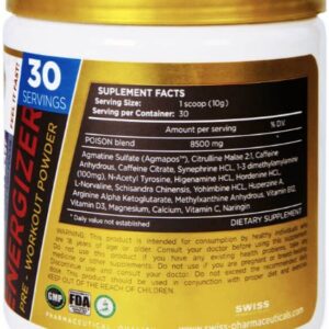 Swiss Poison PreWorkout