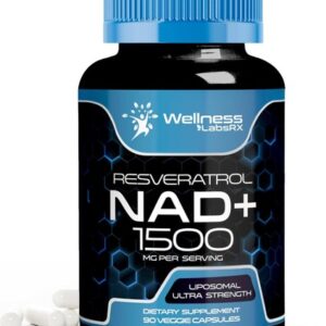 Wellnees Labs NAD + Resveratrol 1500 mg 90 Kapsül
