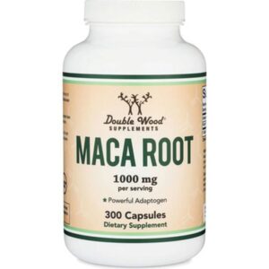 DOUBLE WOOD Maca MATCHA Root 1000 Mg 300 Caps - 150 SERVİS