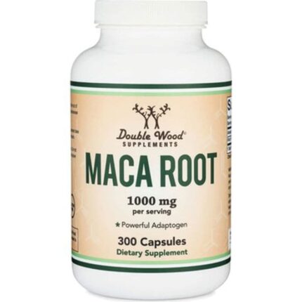 DOUBLE WOOD Maca MATCHA Root 1000 Mg 300 Caps - 150 SERVİS