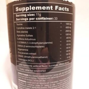 Demon Laboratory Flame Skull PreWorkout 33 Servis