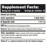 Amix DAA D Aspartic Acid 100 Caps 3000 MG - Görsel 2