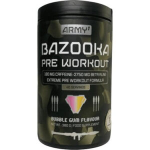 Army1 Bazooka Ripped Fat Burner PreWorkout 40 servis Made in Germany