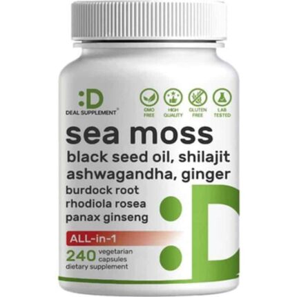 Deal Supplement Irish Sea Moss 240 Veggie Caps