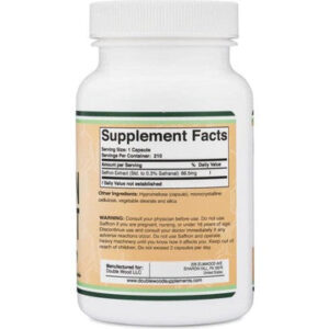 DOUBLE WOOD Saffron Extract 210 Caps - Görsel 2