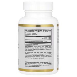 California Gold Nutrition Nmn Nad Öncüsü Nicotinamide Mononucleotide 175 Mg 60 Veggie Capsul - Görsel 2