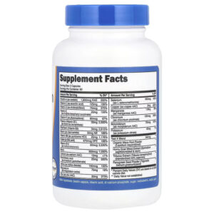 Nutricost Multivitamin For Men Test Booster X Blen (Tribulus+Horny Goat+Fenugreek) 120 Capsules - Görsel 2