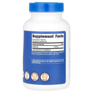 Nutricost D-Mannose 1000 mg 120 Capsules - Görsel 2