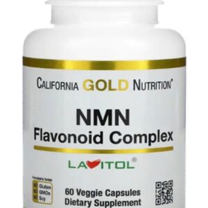 California Gold Nmn Nad Öncüsü Nicotinamide Mononucleotide+Apigenin Flavonoid 175 Mg 60 Veggie Caps