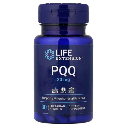 Life Extension PQQ Antioxidants Brain & Cognitive 20 mg 30 Vegetarian Capsules