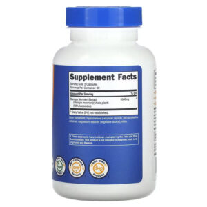 Nutricost Bacopa Monnieri 120 Capsules - Görsel 2