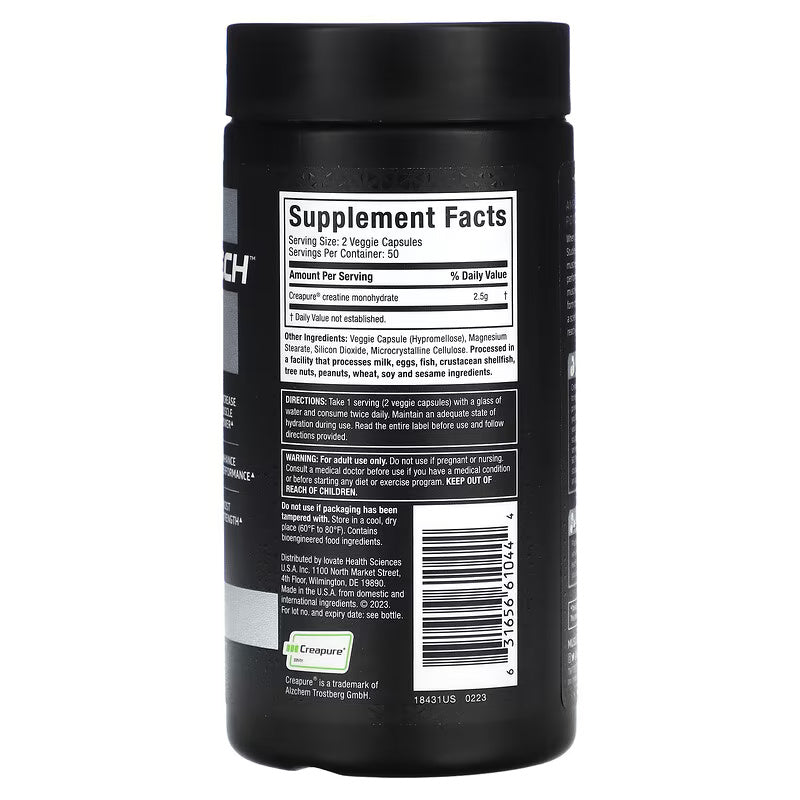 MuscleTech Platinum Creatine Monohydrate 100 Caps