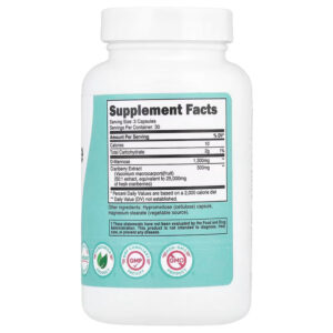 Nutricost Women D-Mannose with Cranberry Extract 90 Capsules - Görsel 2