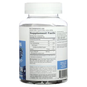 Himalaya Organic Ashwagandha Ksm66 60 Gummies
