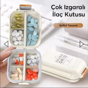ÇOK IZGARALI İLAÇ KUTUSU