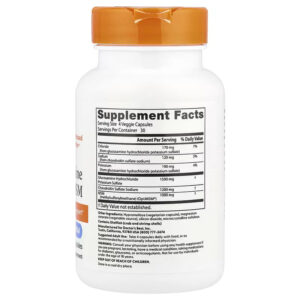 Doctor's Best, Glucosamine(Glukozamin) Chondroitin MSM, 120 Veggie Caps - Görsel 2