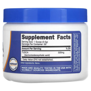 Nutricost TUDCA Tauroursodeoxycholic Acid 25 g - 50 Servis - Görsel 2