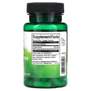 Swanson DHEA Pregnenolone 60 Veggie Caps