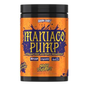 DARK LABS Maniaco PUMP PREWORKOUT– 375g - Görsel 2