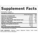 Nutrex Lipo6 Black Thyrolean KSM66 Ashwagandha+Copper+Kelp+Selenium Fat burner 60 Caps - Görsel 3