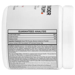 Codeage DNA Pet Goat Milk Powder and Colostrum For Dogs 90 g - Görsel 2