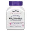 21st Century Hair Vitamin Skin & Nails Advanced Formula 50 Tablets (Inositol+PABA+BİOTİN+B12)