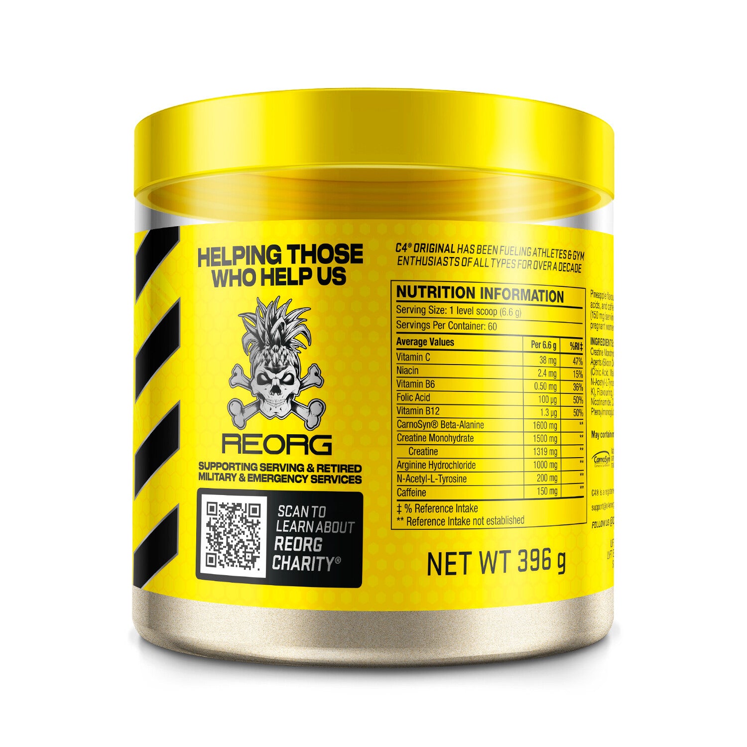 C4 Cellucor Original Preworkout 396g REORG – 60 servings – ABD VERSİYON