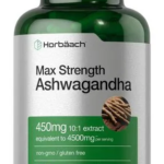 Horbaach Ashwagandha Supplement 4500mg 10:1 Extract 120 Kapsül
