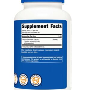Nutricost Tribulus 1500 mg 120 Kapsül