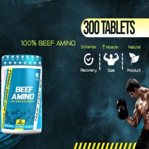 Muscle Rulz 100% Beef Amino 300 tablet – 100 servis
