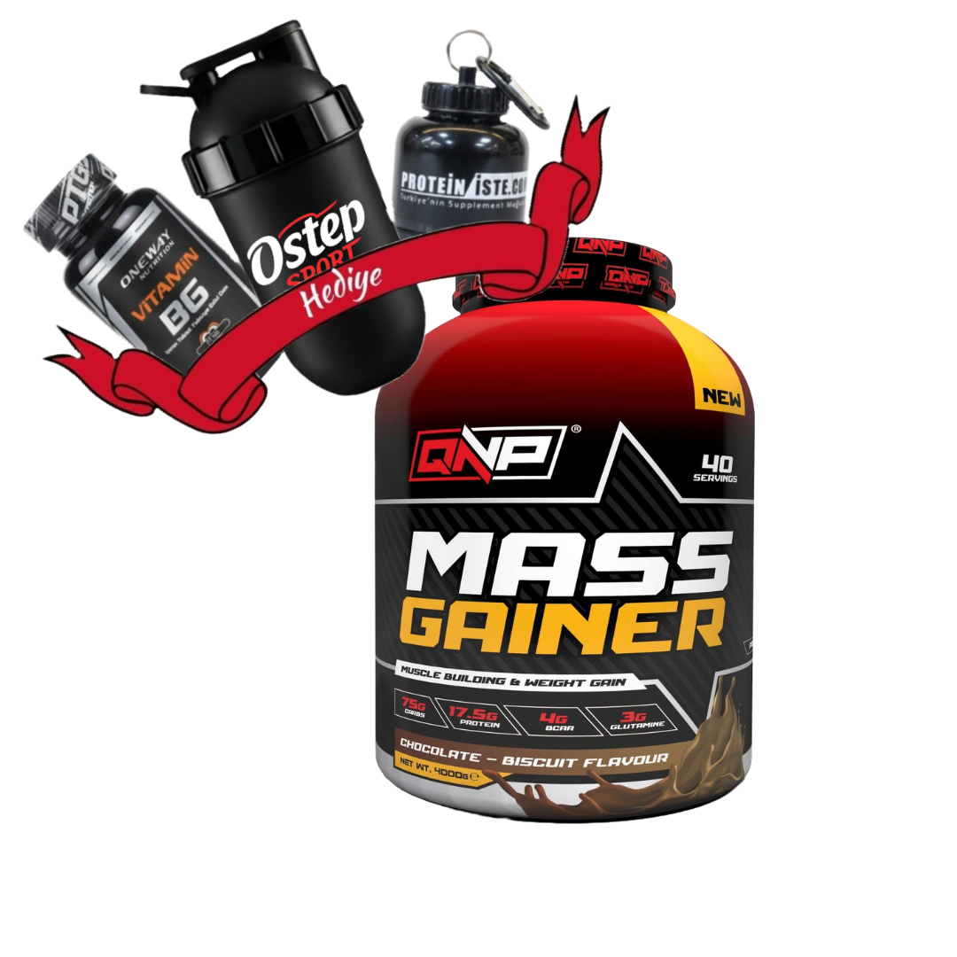 1bbbcec5-4325-482a-9d29-636e8d69d582 QNP Nutrition Gainer Çikolata Biscuıt aromalı 4 kg - Görsel 1
