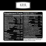 Kaya Naturals Neuro Optimizer Focus - Nootropic Energy Capsule (Dmae+Folate+molybdenum+İron+Biotin) - Görsel 3