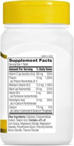21st Century B Complex Plus Vitamin C 100 tablets - Görsel 2