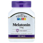21st Century Melatonin 3 mg 200 Tablet
