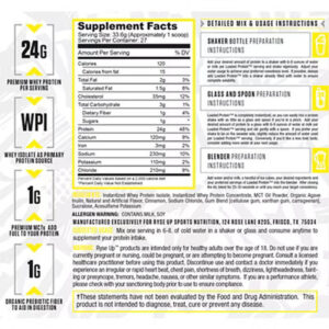 RYSE, Protein Loaded, Premium Whey Protein - Görsel 5